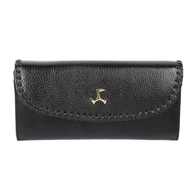 Women Black Wallets Bifold