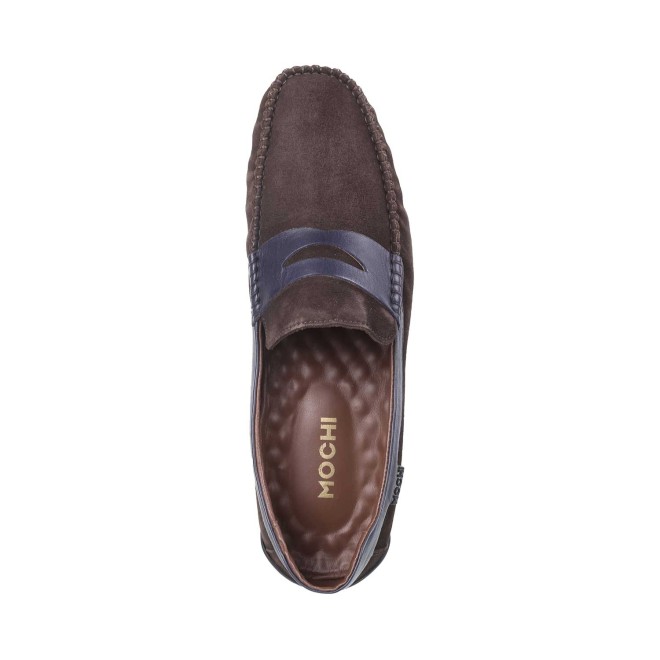 Mochi Men Brown Casual Loafers (SKU: 71-115-12-40)