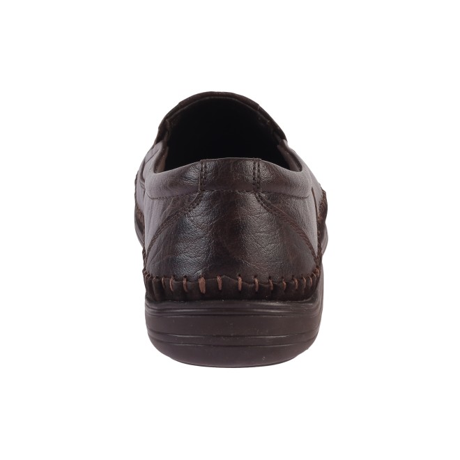 Mochi Men Brown Casual Loafers (SKU: 71-176-12-40)