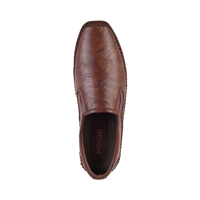 Mochi Men Tan Casual Loafers (SKU: 71-176-23-40)
