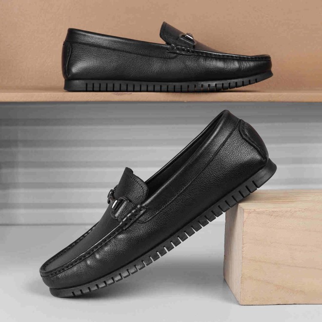 Mochi Men Black Casual Slip-Ons (SKU: 71-185-11-40)