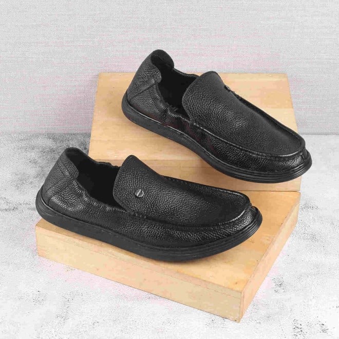 Mochi Men Black Casual Slip-Ons (SKU: 71-195-11-41)