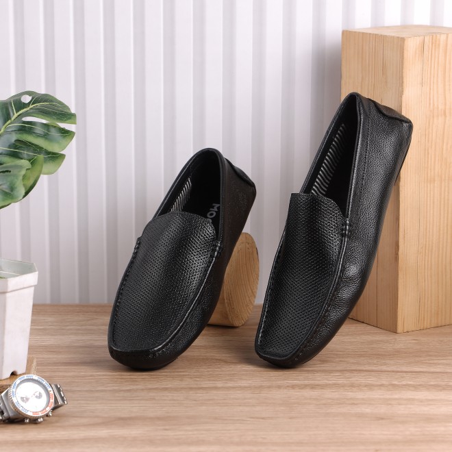 Mochi Men Black Casual Slip-Ons (SKU: 71-206-11-41)