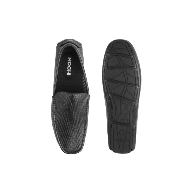 Mochi Men Black Casual Slip-Ons (SKU: 71-206-11-41)