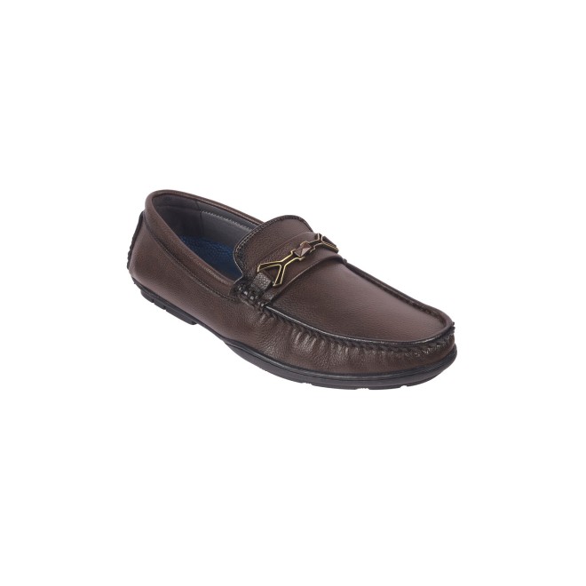 Mochi Men Brown Casual Slip-Ons (SKU: 71-236-12-43)