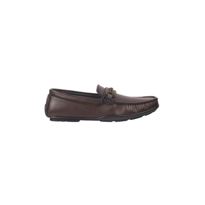 Mochi Men Brown Casual Slip-Ons (SKU: 71-236-12-43)