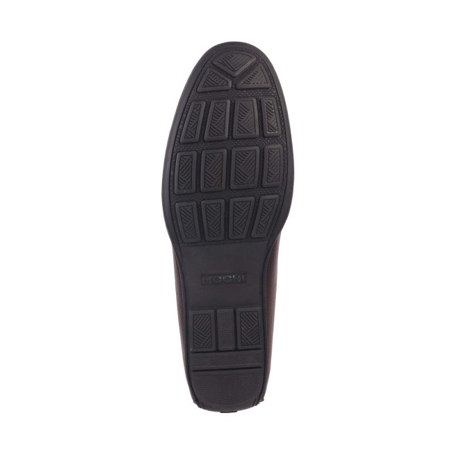 Mochi Men Brown Casual Slip-Ons (SKU: 71-236-12-43)