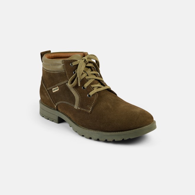 Mochi Men Olive Casual Boots (SKU: 71-371-49-40)