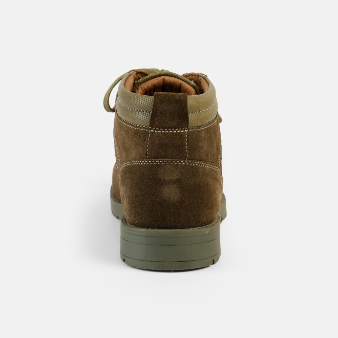 Mochi Men Olive Casual Boots (SKU: 71-371-49-40)