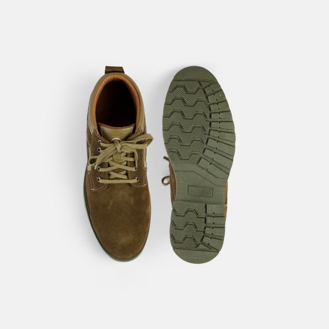 Mochi Men Olive Casual Boots (SKU: 71-371-49-40)