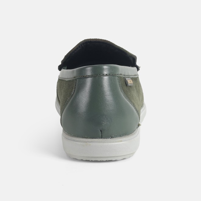 Mochi Men Olive Casual Loafers (SKU: 71-379-49-40)
