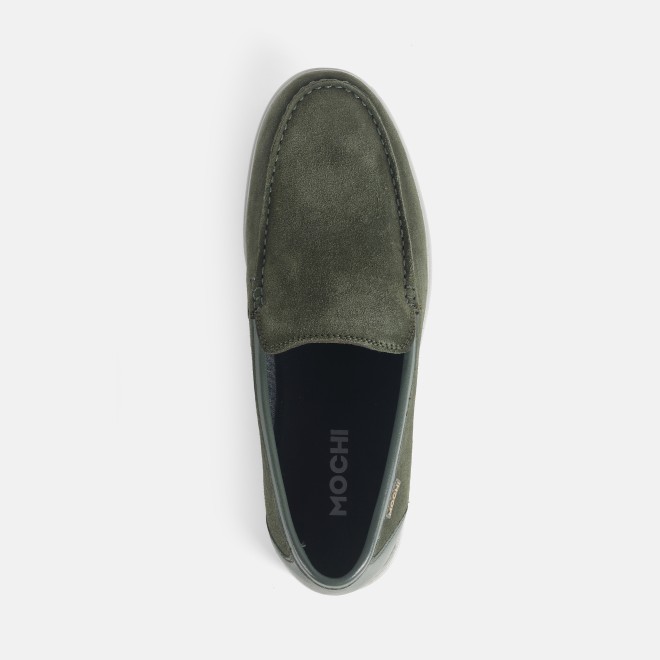 Mochi Men Olive Casual Loafers (SKU: 71-379-49-40)