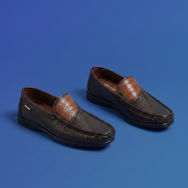 Mochi Men Brown Casual Loafers (SKU: 71-380-12-40)