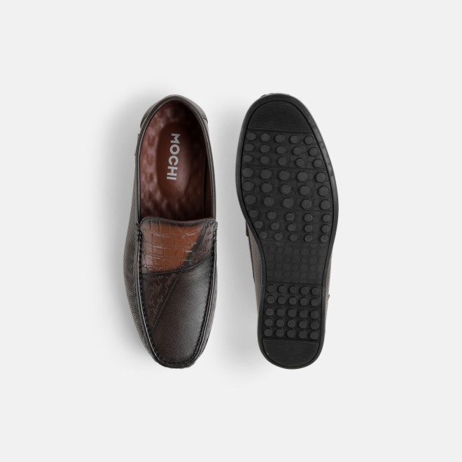 Mochi Men Brown Casual Loafers (SKU: 71-380-12-40)