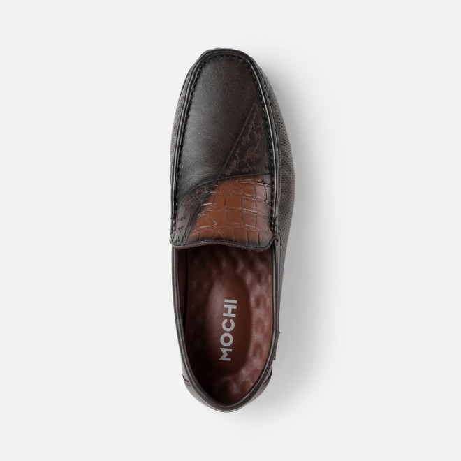 Mochi Men Brown Casual Loafers (SKU: 71-380-12-40)
