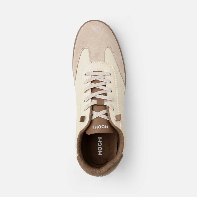 Mochi Men Beige Casual Sneakers (SKU: 71-382-20-40)