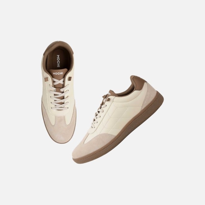 Mochi Men Beige Casual Sneakers (SKU: 71-382-20-40)
