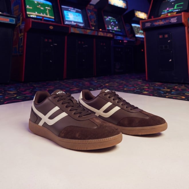 Mochi Men Brown Casual Sneakers (SKU: 71-383-12-39)