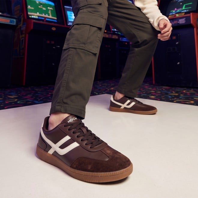 Mochi Men Brown Casual Sneakers (SKU: 71-383-12-39)
