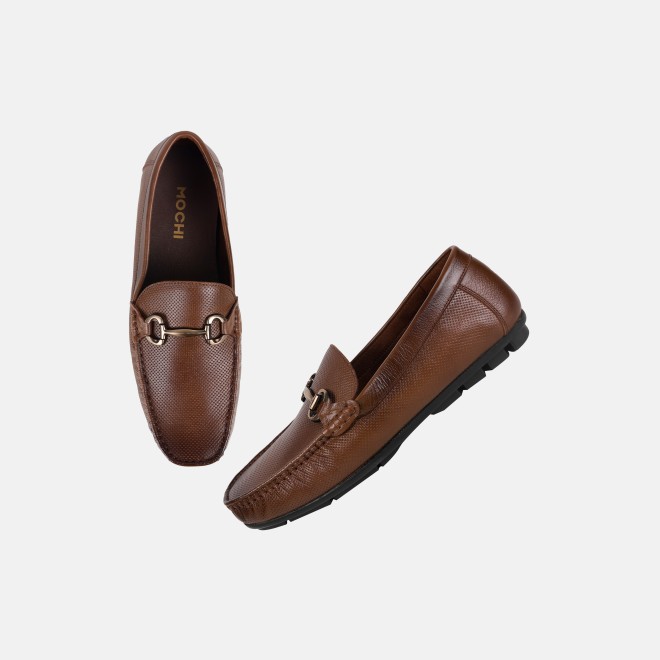 Mochi Men Tan Casual Loafers (SKU: 71-392-23-40)