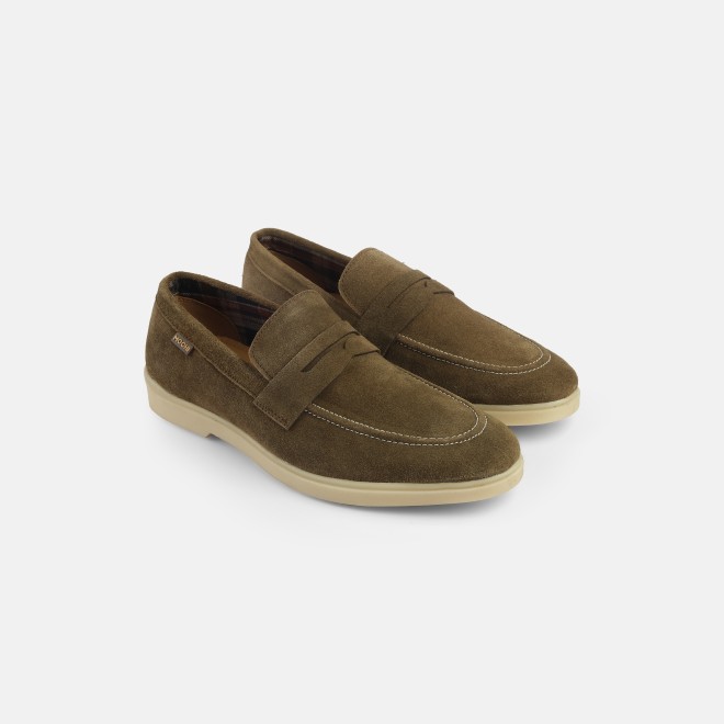 Mochi Men Olive Casual Loafers (SKU: 71-399-49-40) Mochi Men Olive Casual Loafers (SKU: 71-399-49-40)