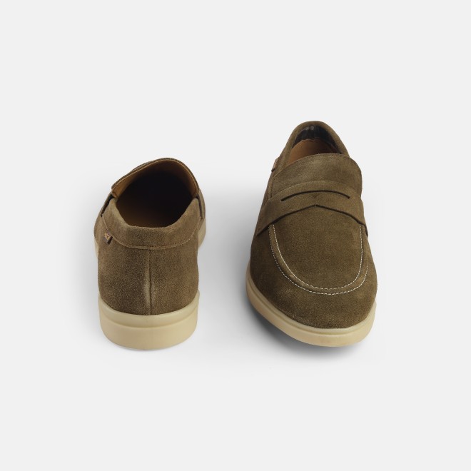 Mochi Men Olive Casual Loafers (SKU: 71-399-49-40) Mochi Men Olive Casual Loafers (SKU: 71-399-49-40)