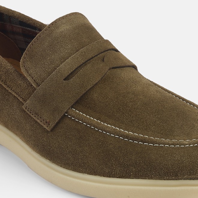 Mochi Men Olive Casual Loafers (SKU: 71-399-49-40) Mochi Men Olive Casual Loafers (SKU: 71-399-49-40)