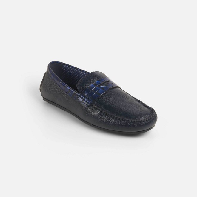 Mochi Men Blue Casual Loafers (SKU: 71-402-45-40)