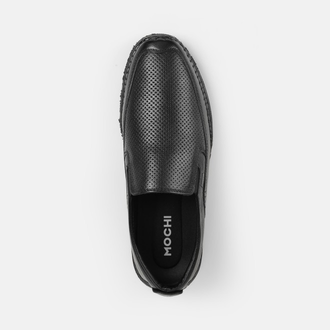 Mochi Men Black Casual Loafers (SKU: 71-407-11-41)