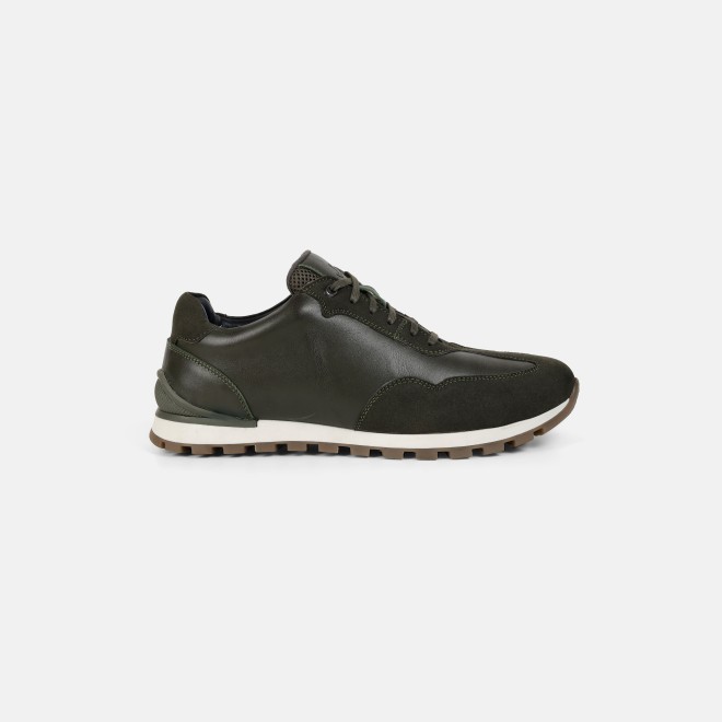 Mochi Men Green Casual Lace Up (SKU: 71-408-21-41)