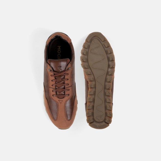 Mochi Men Tan Casual Lace Up (SKU: 71-408-23-40)