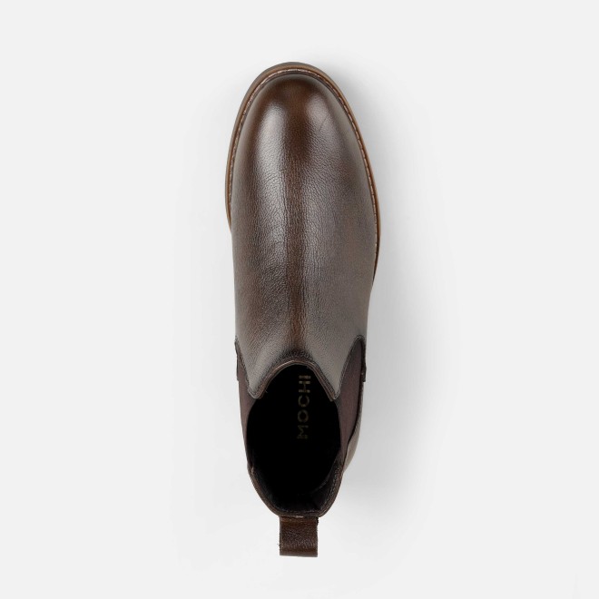 Mochi Men Brown Casual Boots (SKU: 71-413-12-40)
