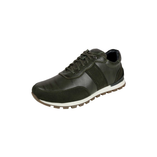 Mochi Men Green Casual Lace Up (SKU: 71-414-21-40)