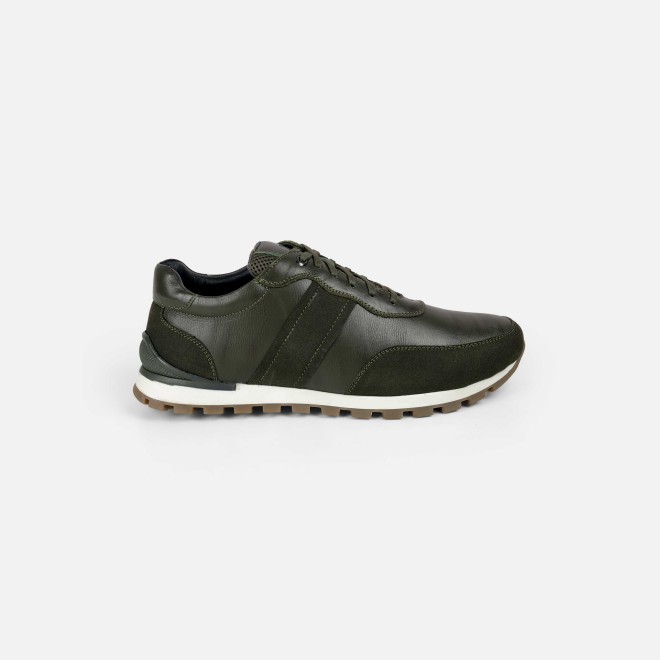 Mochi Men Green Casual Lace Up (SKU: 71-414-21-40)