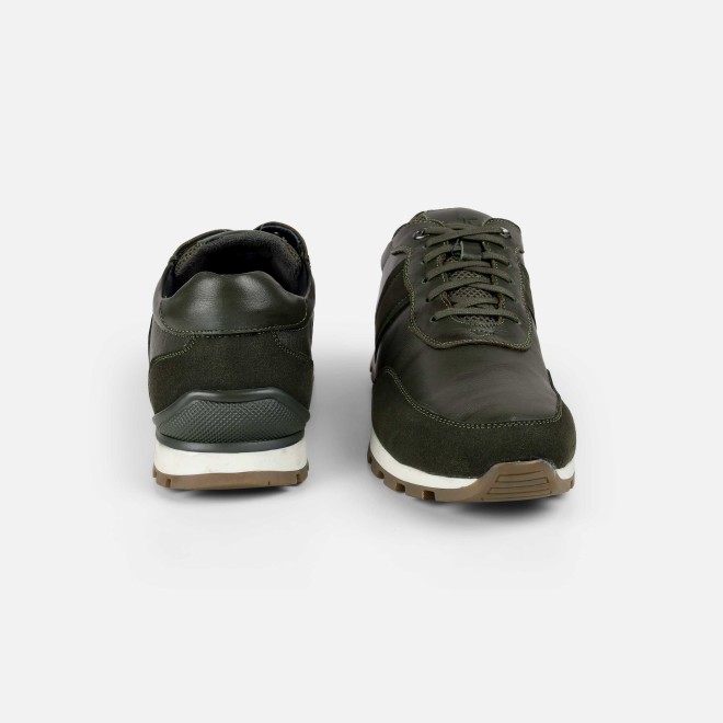 Mochi Men Green Casual Lace Up (SKU: 71-414-21-40)