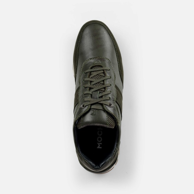 Mochi Men Green Casual Lace Up (SKU: 71-414-21-40)