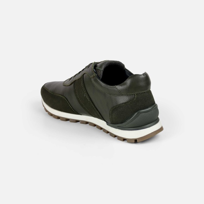 Mochi Men Green Casual Lace Up (SKU: 71-414-21-40)