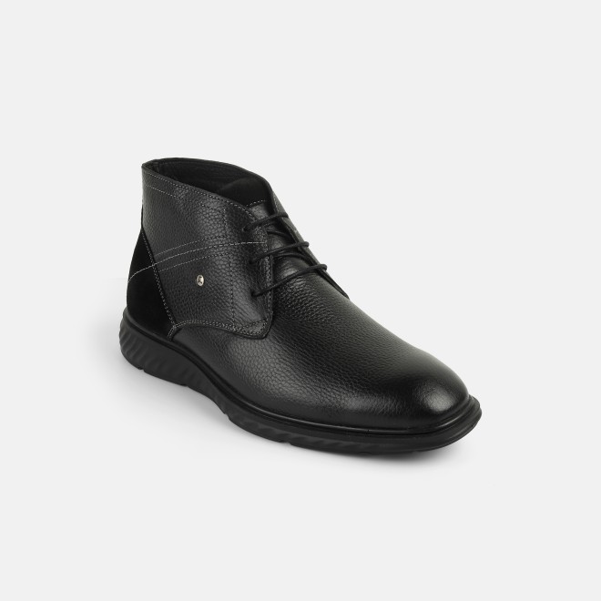 Mochi Men Black Casual Boots (SKU: 71-425-11-40)