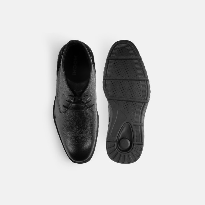 Mochi Men Black Casual Boots (SKU: 71-425-11-40)