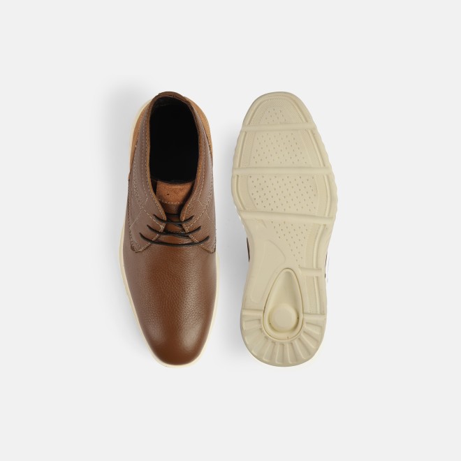Mochi Men Tan Casual Boots (SKU: 71-425-23-40)
