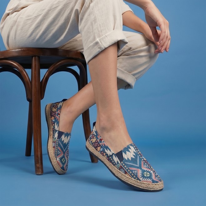 Mochi Men Blue Casual Loafers (SKU: 71-428-45-41)