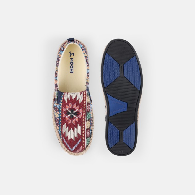 Mochi Men Maroon Casual Loafers (SKU: 71-428-44-41) Mochi Men Maroon Casual Loafers (SKU: 71-428-44-41)