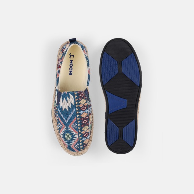 Mochi Men Blue Casual Loafers (SKU: 71-428-45-41)