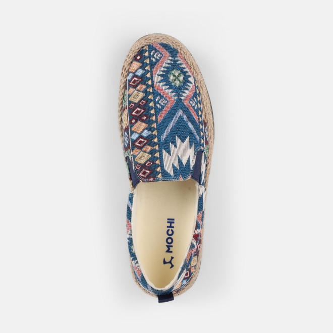 Mochi Men Blue Casual Loafers (SKU: 71-428-45-41)