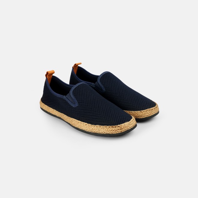 Mochi Men Blue Casual Moccasin (SKU: 71-431-45-40)
