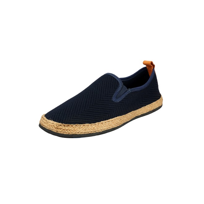 Mochi Men Blue Casual Moccasin (SKU: 71-431-45-40)