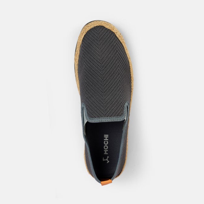 Mochi Men Grey Casual Moccasin (SKU: 71-431-14-40)