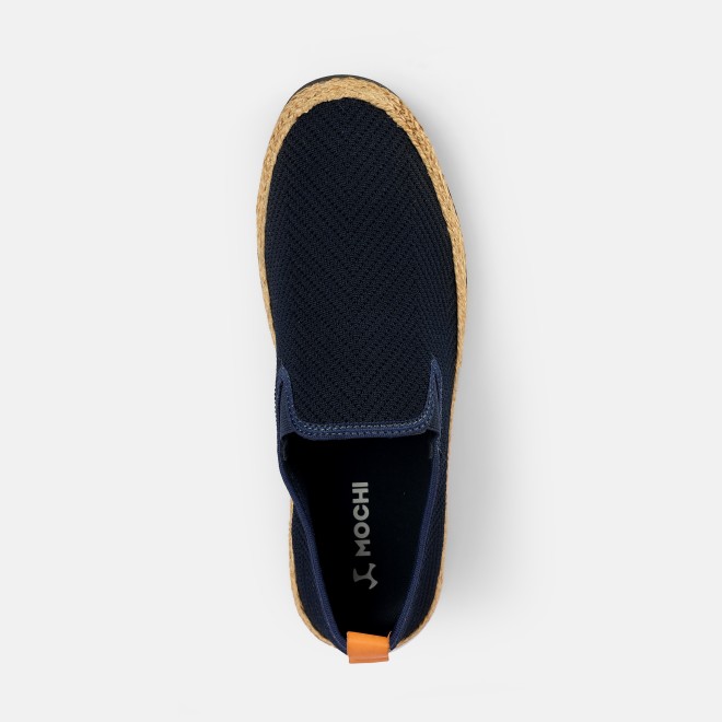 Mochi Men Blue Casual Moccasin (SKU: 71-431-45-40)