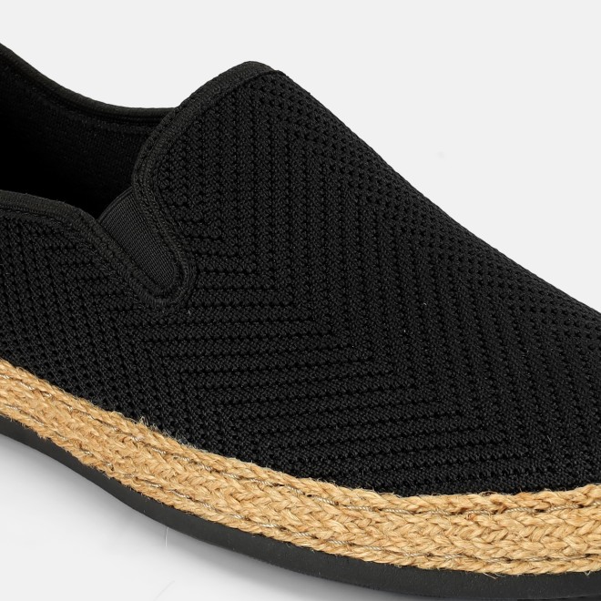 Mochi Men Black Casual Moccasin (SKU: 71-431-11-40)