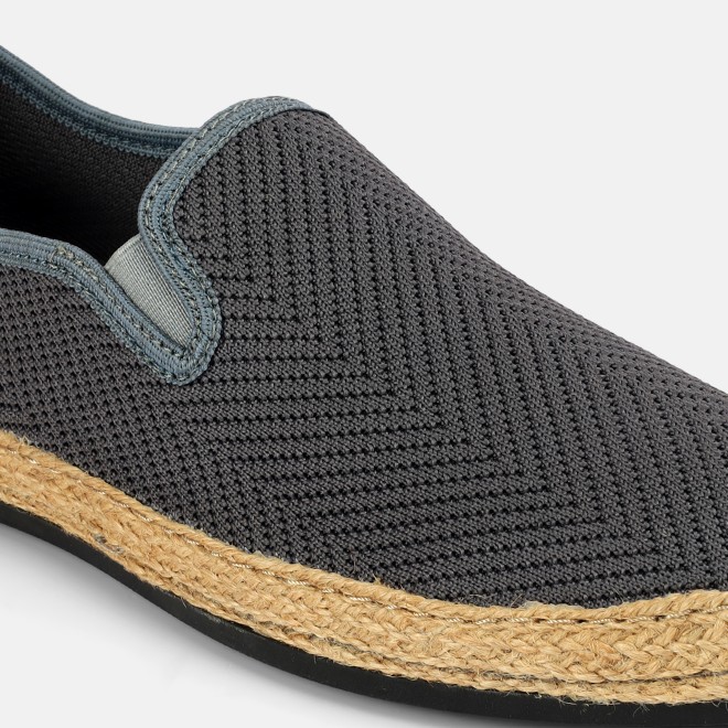 Mochi Men Grey Casual Moccasin (SKU: 71-431-14-40)